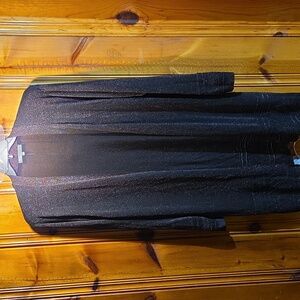 89th & Madison Black Shimmer Cardigan